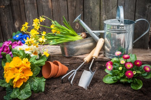 Garden clearance tools and equipment